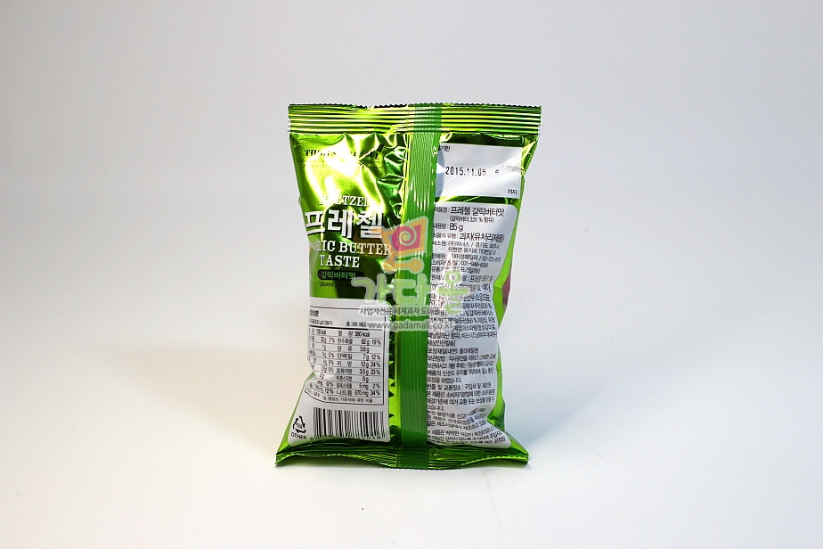 1500 미성 프레첼 갈릭버터맛 85g (1박스 20개)