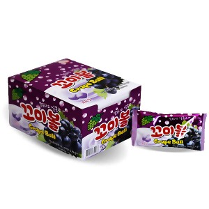 600 하나유통 꼬미볼 포도맛 40g *20개입