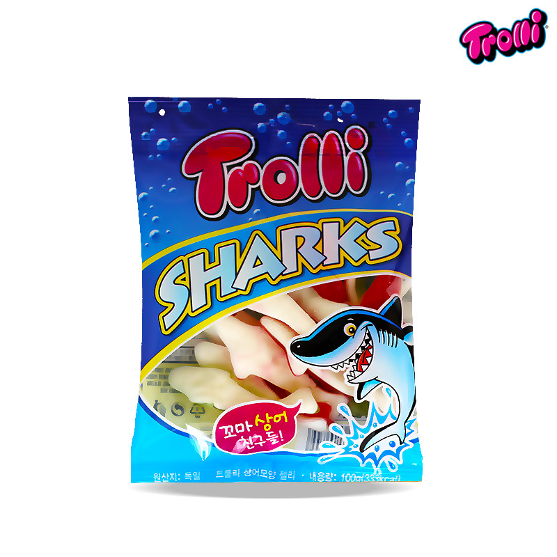 2500 트롤리 구미 샤크 100g (1박스30개)
