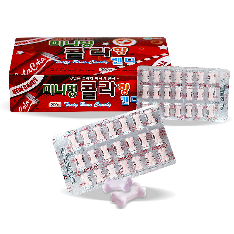 400 미니멍 콜라향 10g *30개