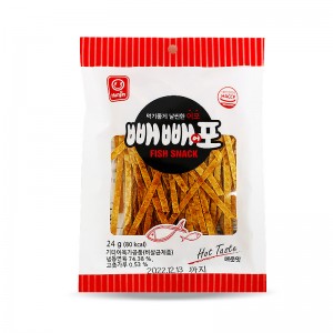 1000 한진 빼빼어포 매운맛 24g (1박스 30개)