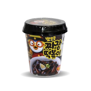 3000 이룸 뽀로로 컵떡볶이 짜장맛 110g  (1박스 16개)