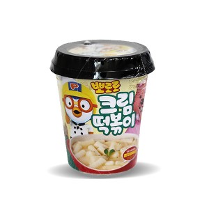 3000 이룸 뽀로로 컵떡볶이 크림맛 115g  (1박스 16개)