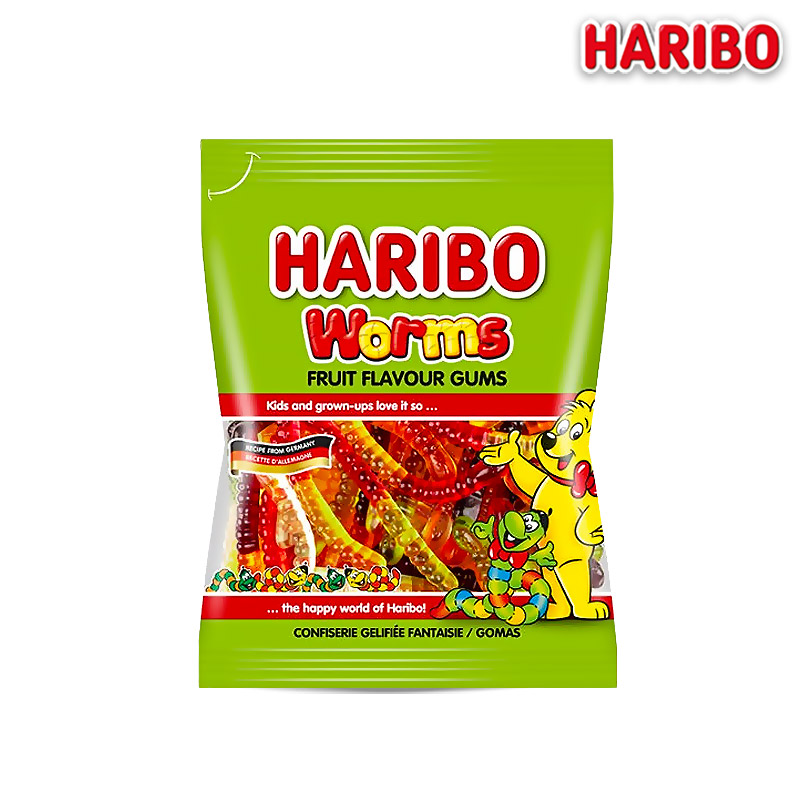 2000 삼경 하리보 웜즈 100g (1박스24개) (가격인상)