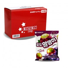 1500 오리온 포도 알맹이 마이구미 67g*10개입