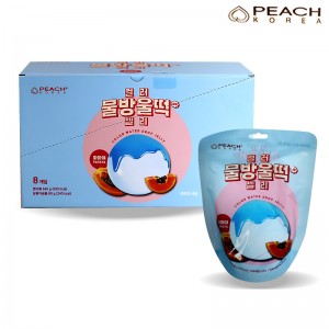 2000 컬러 물방울떡 파파야맛 90g *8개