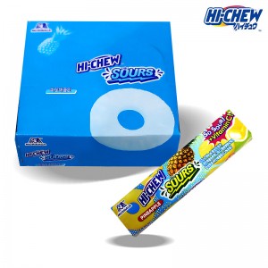 1200 모리나가 하이츄 사우어 파인애플 맛 57g *12개 (가격인상)