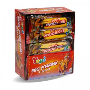 500 미드미 유피 핫도그모양 빅프랭크 콜라맛 28g *24개