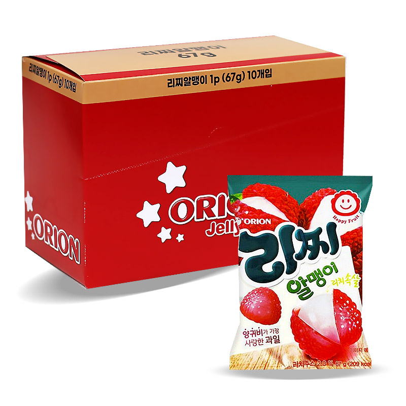 1500 오리온 리찌 알맹이 81g *10개입 (가격인상)