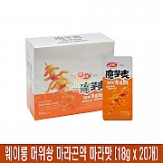 500 웨이롱 머위솽 마라곤약 마라맛 18g *20개