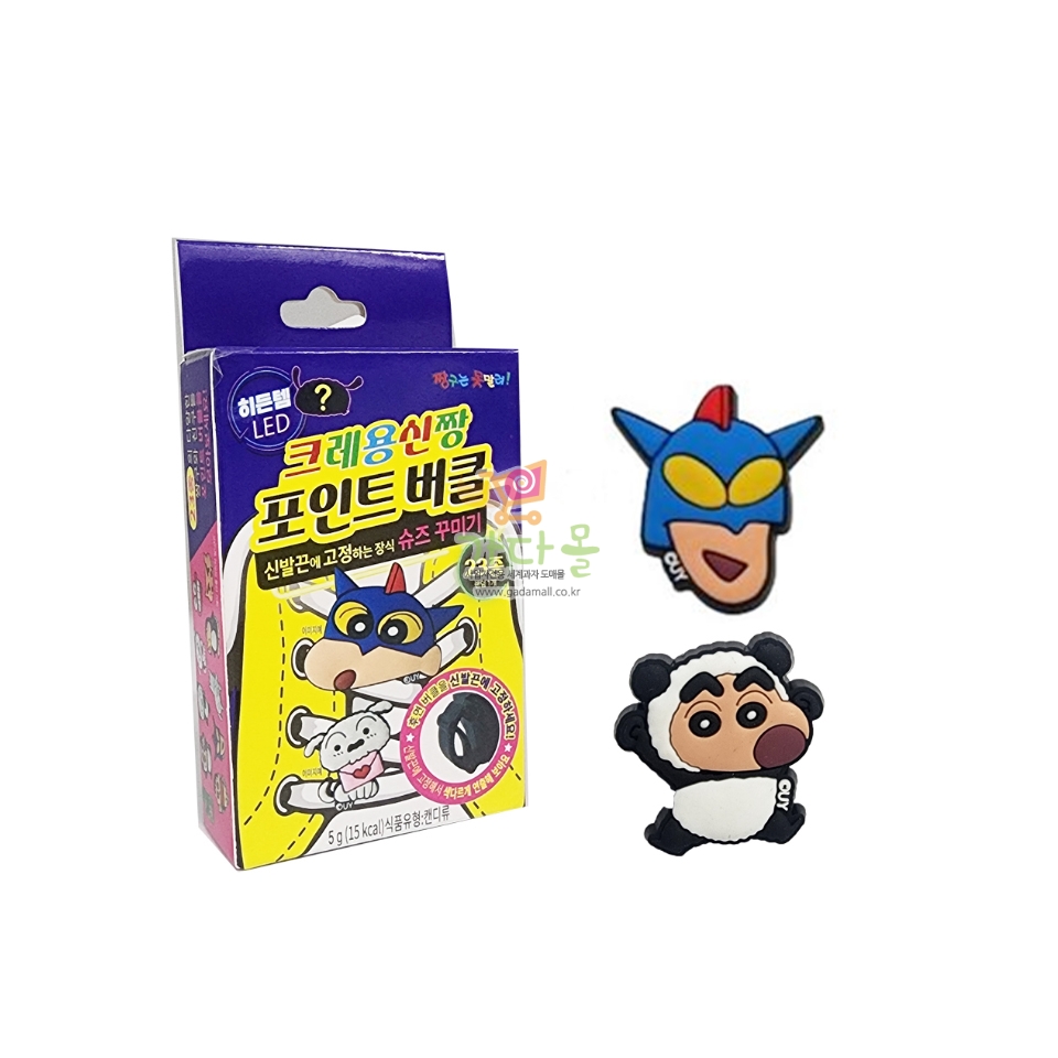 ★(행사) 2000 크레용신짱 포인트 버클 5g *24개
