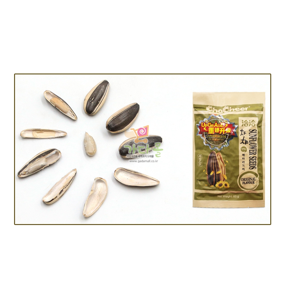 1200 포포리너 챠챠 해바라기씨(오리지널) 60g (1박스 48개)