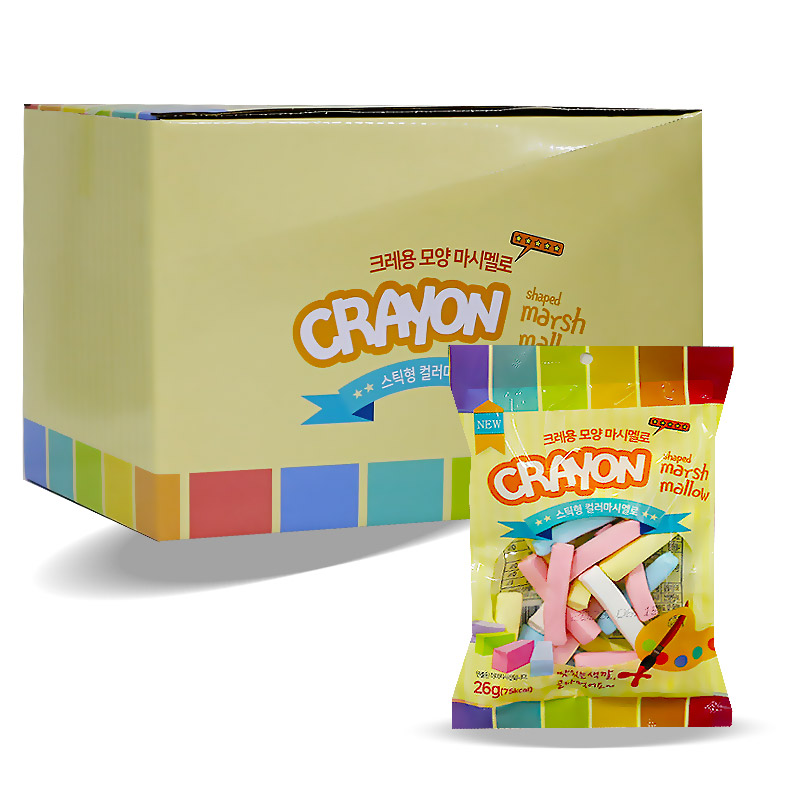 500 파스텔모양 마시멜로 25g*20개입