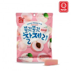 1200  한진 쫄깃쫄깃 찰제리 복숭아맛 150g (1박스 30개)