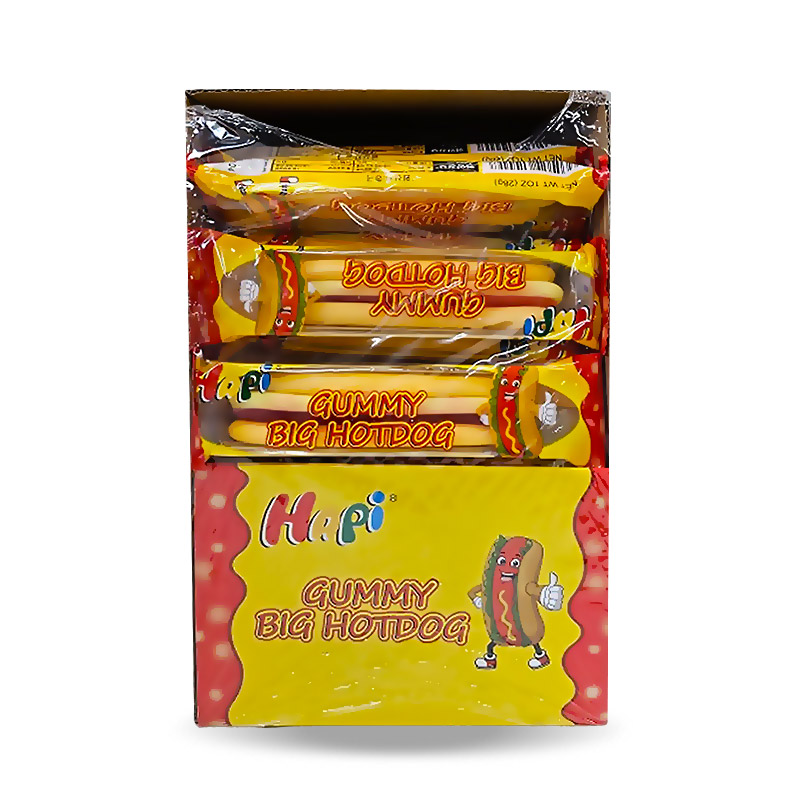 300 투데이 빅핫도그 모양젤리 28g *24개 (행사)