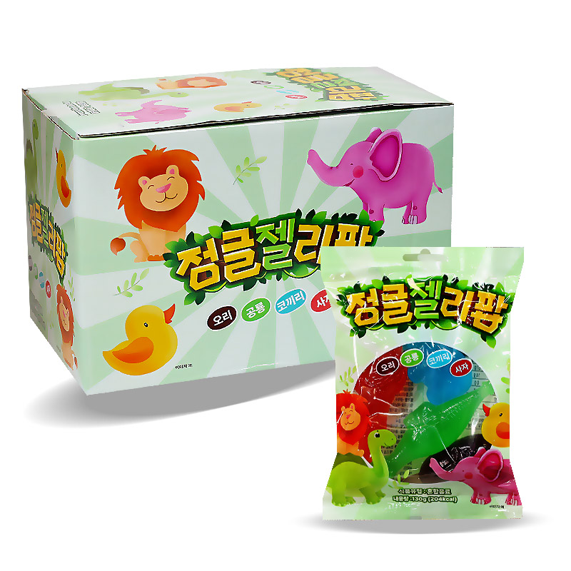 ★(행사) 1200  정글젤리팝 130g *8개(편의점 입점상품)