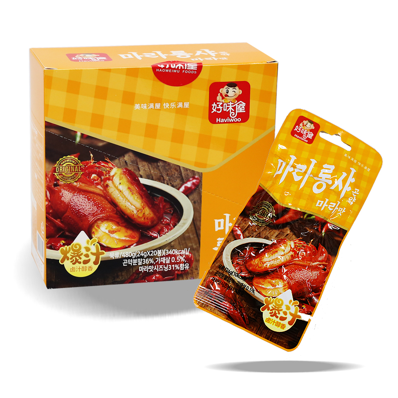 (행사) 500 스위트조이 마라롱샤 곤약 마라맛 24g*20개