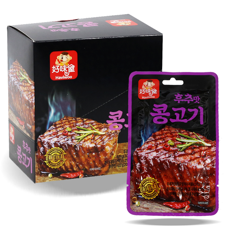 (행사) 500 스위트조이 후추맛 콩고기 30g*20개