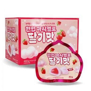 1000 한입 마시멜로 딸기맛 40g*12개