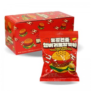 1000 피치 동결 햄버거 모양젤리 8g *18개입