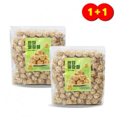 ★1+1행사 피치 한입 쌀강정 500g+500g (1박스 16개)