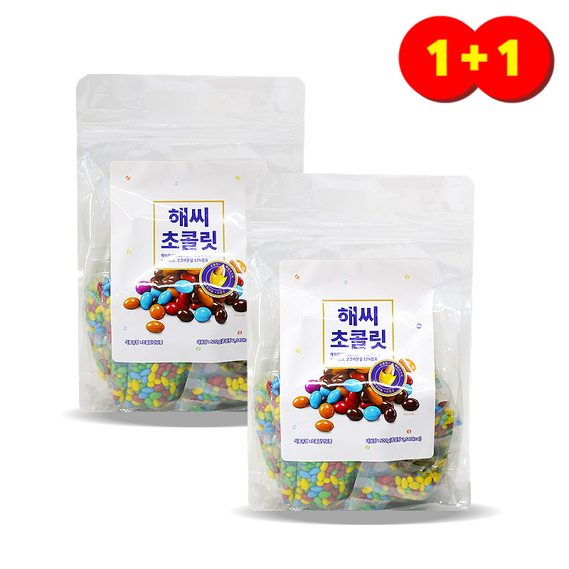 ★1+1행사 피치 해씨초콜릿 500g (1박스 16개) 