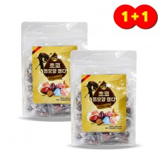 ★1+1행사 피치 초코 돌모양캔디 500g+500g (1박스 16개) 