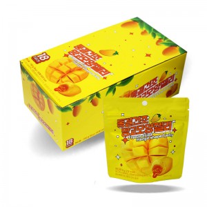 (행사) 500  피치 동결 망고모양 젤리 9g*18개