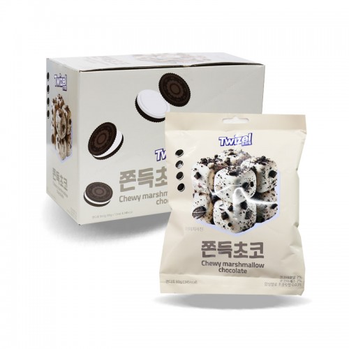 2500 쫀득쿠키 초코맛 80g *12개