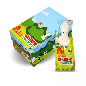 1500 유신우통상 bbq 오징어모양 마시멜로 40g *12개