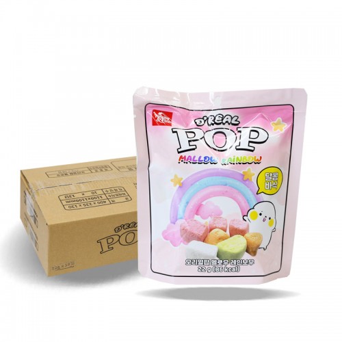 1000 오리얼팝 레인보우 90g *18개입
