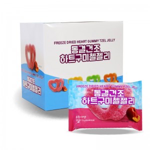 1000 동결건조 하트구미첼 젤리 13g*16개
