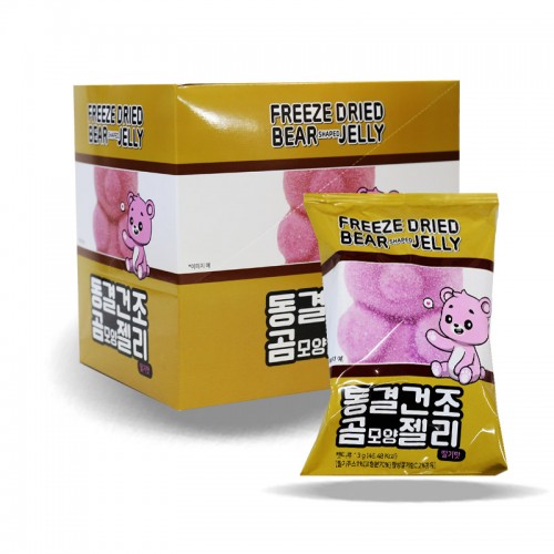1000 동결 건조 곰모양 젤리 13g*16개