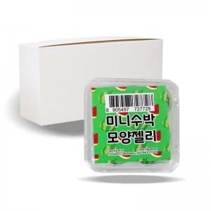 500 미니수박 모양 젤리 16g*18개