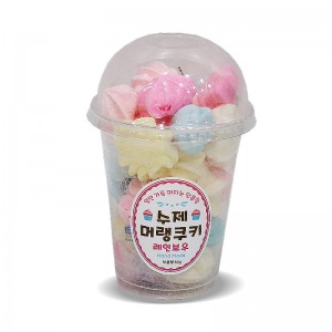 3500 수제 머랭쿠키 레인보우 30g *12개
