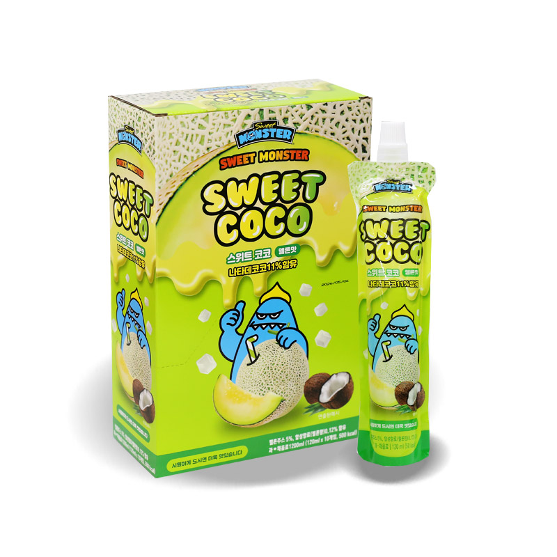 900 스위트 코코 멜론맛 120ml *10개입