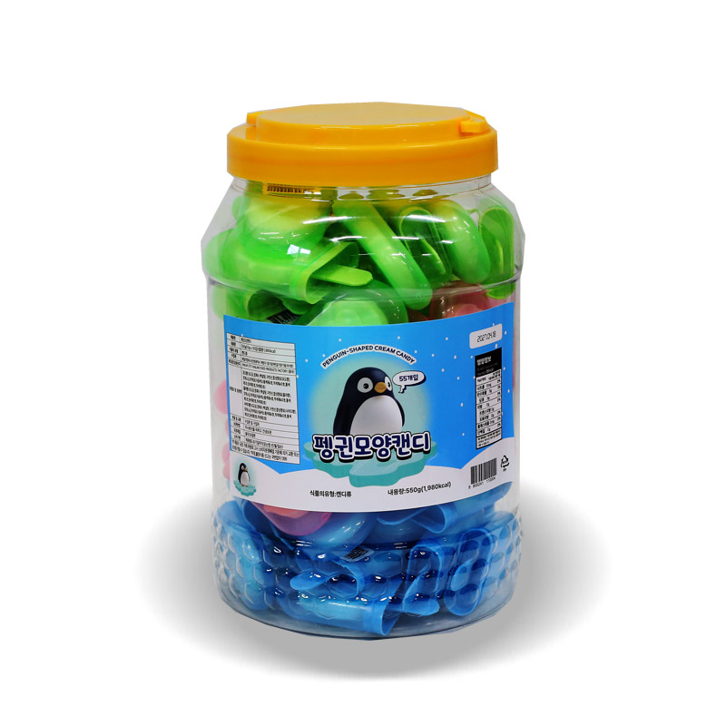 300 데일리컴퍼니 펭귄모양 캔디 10g *55개입