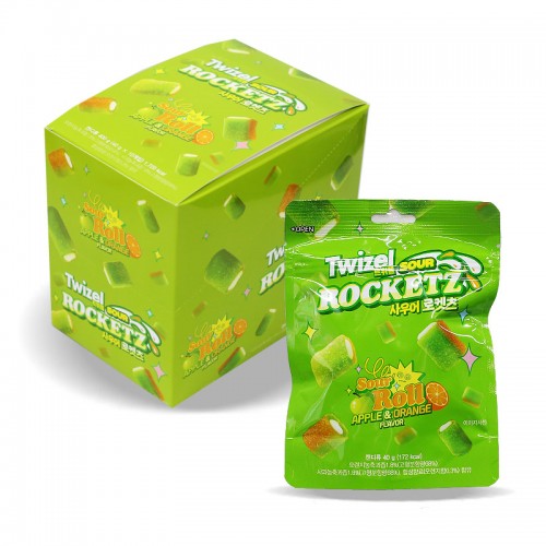 1200 피치 트위젤 사우어 로켓츠 40g*10개
