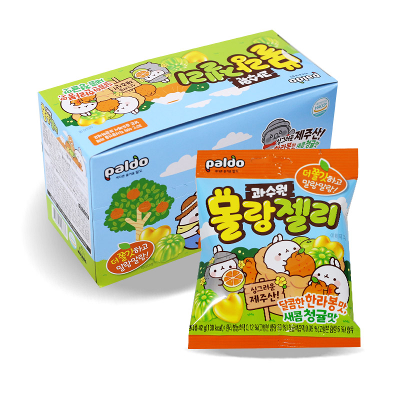 1200 팔도 과수원 몰랑젤리 42g*10개입