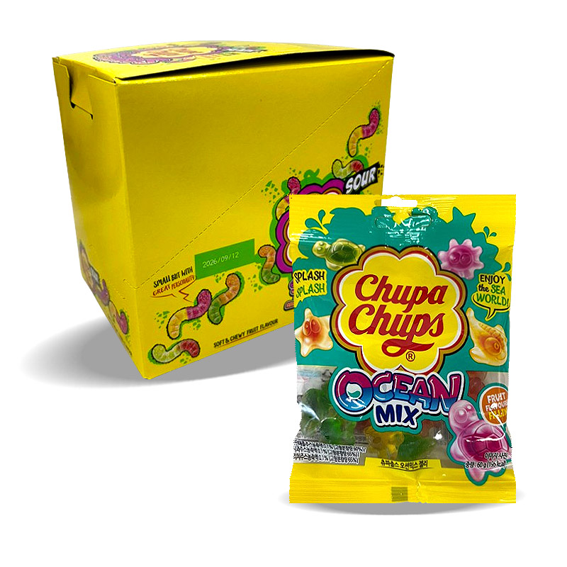 1500 농심 츄파춥스 오션믹스 젤리 60g*10개입