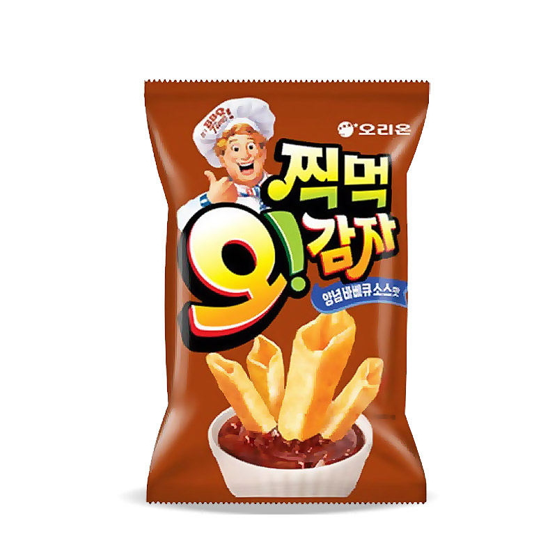 3000 오리온 찍먹 오감자 양념바베큐소스맛 86g