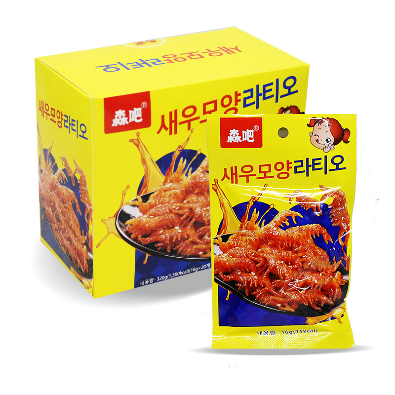 500 새우모양 라티오 16g *20개