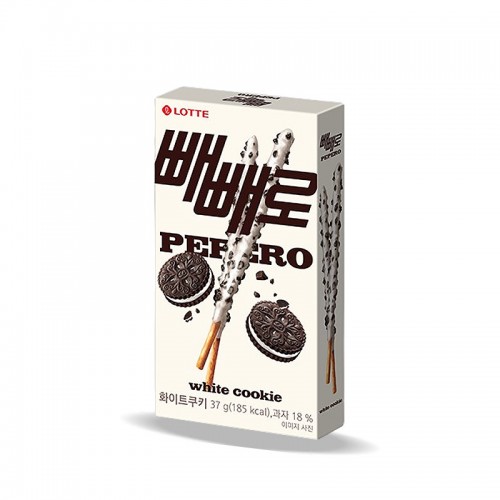 2000 롯데 빼빼로 화이트쿠키 37g (1박스 40개)