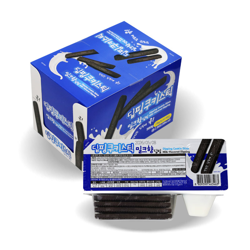 1200 딥핑비스킷스틱 밀크향 28g *20개입