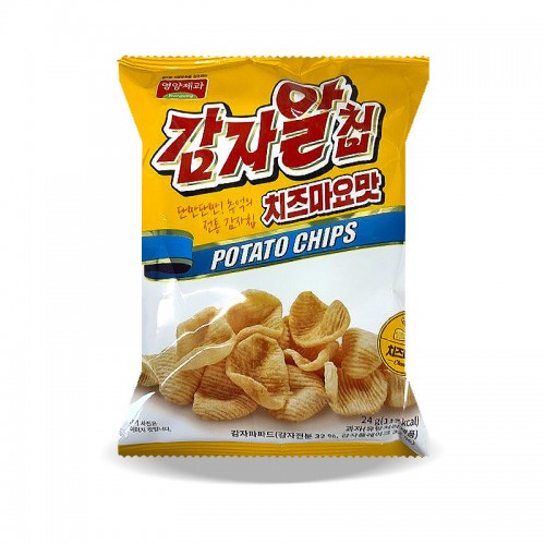 600 영양제과 감자알칩 치즈마요맛 24g *40개