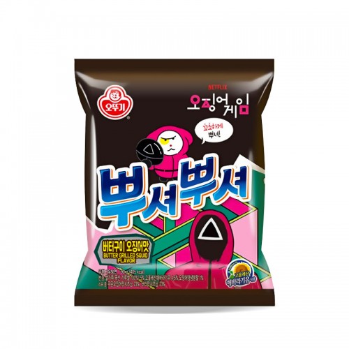1200 뿌셔뿌셔 버터오징어맛 90g (1박스 24개)