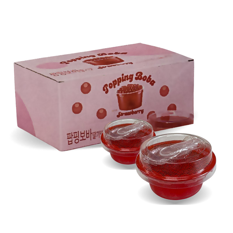 1500 팝핑보바 딸기 70g *12개