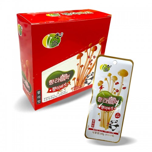 500 레드 향라범벅 팽이버섯 향라맛 20g*20개입