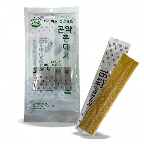 곤약 쫀드기 25g*6개