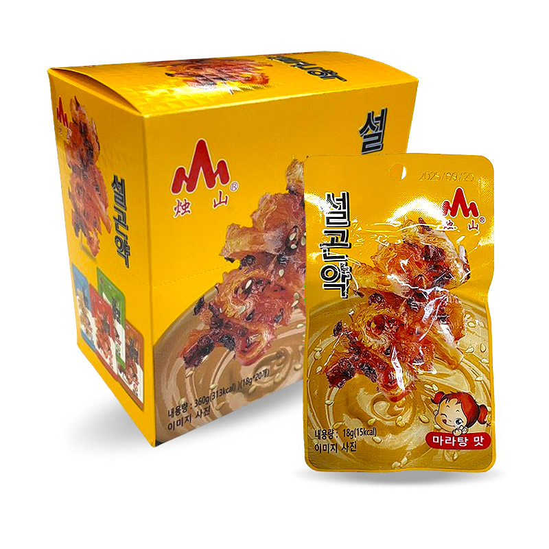 500 후식품 설곤약 마라탕맛 18g*20개